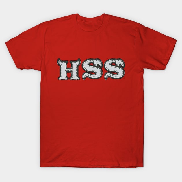 Monster University Fraternity Eta Hiss Hiss T-Shirt by DarkChoocoolat